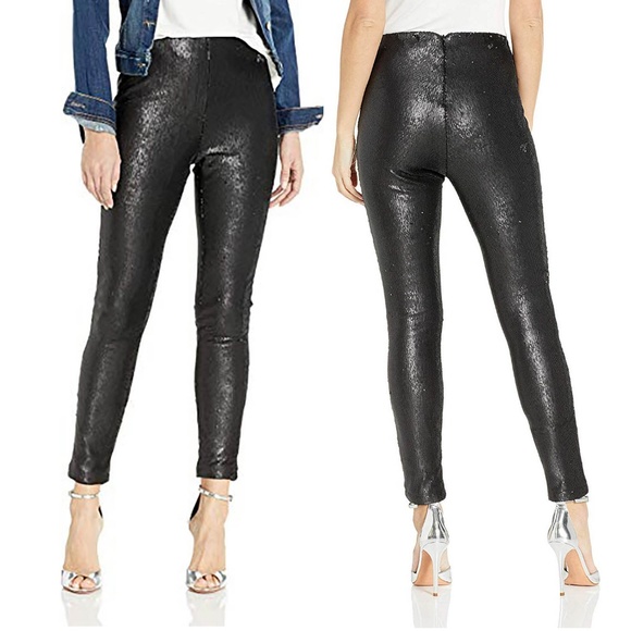 cupcakes & cashmere Pants - Cupcakes and Cashmere Matte Sequin Trouser Pants